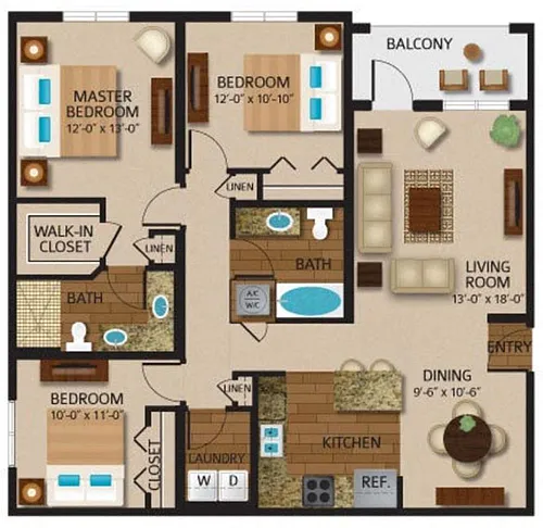 Floor plan Holly