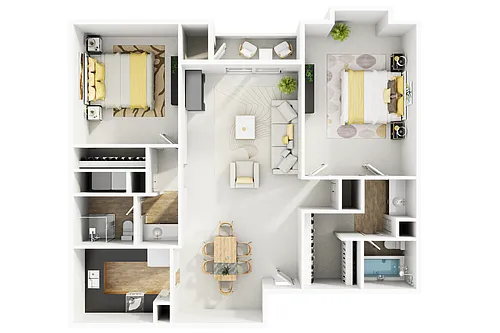 Floor plan B1