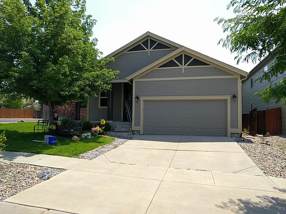 Driveway and attached garage