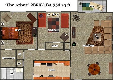 Arbor floorplan