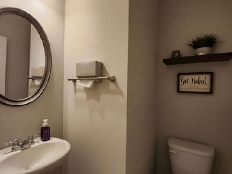 Half bath downstairs