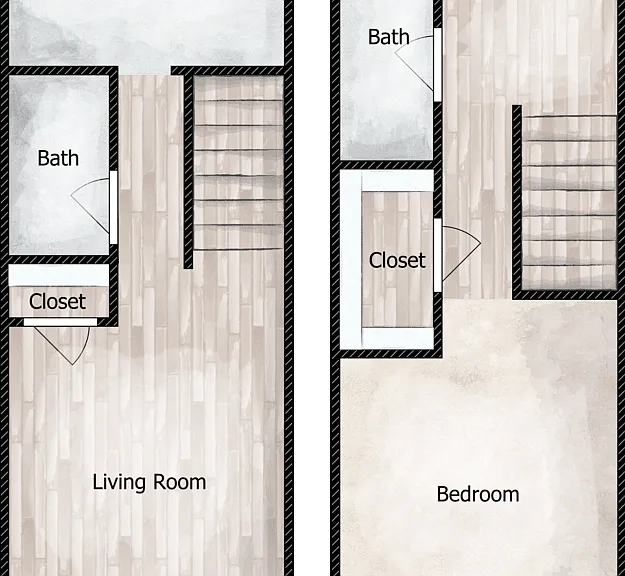 The Braxton Floorplan Diagram