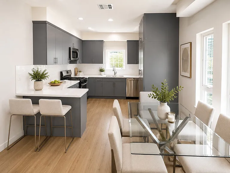 3 Bed Modern Townhome + 2-Car Private Garage — Photo 9