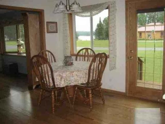View of Little Pike Lake from Dining Room
