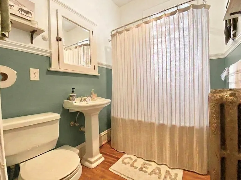 Current bathroom (before renovation).