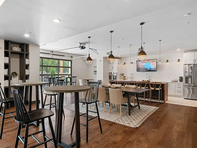 Resident lounge with kitchenette