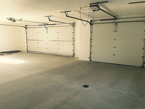 3 stall  w/ floor drains