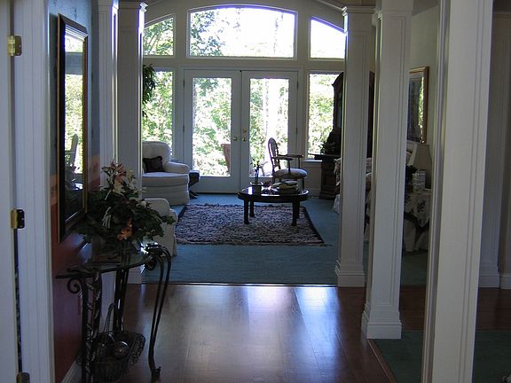 View from front entry