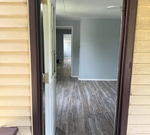 door leading from patio