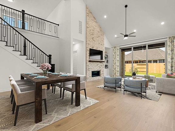 Family Room Dining Room