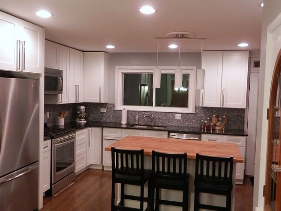 Kitchen view from Dining