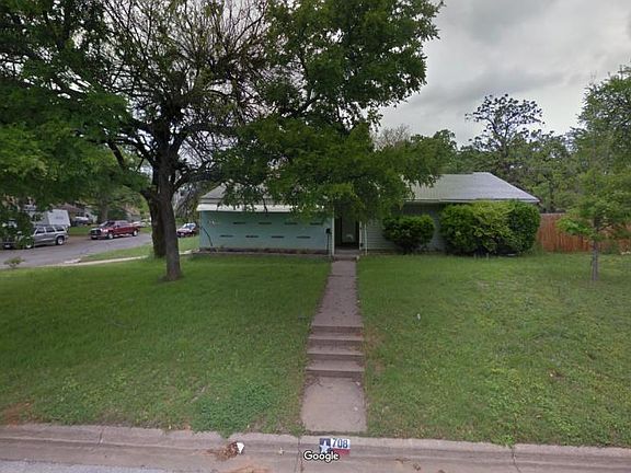 This is the front of the property and the door faces south w
