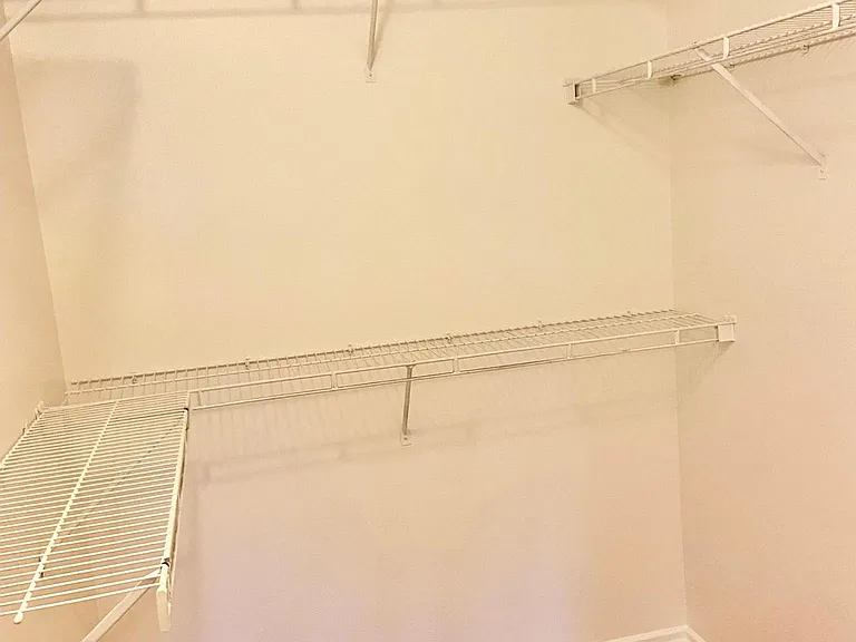 Master walk in closet