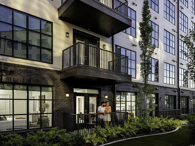 Private balconies and patios in select homes.