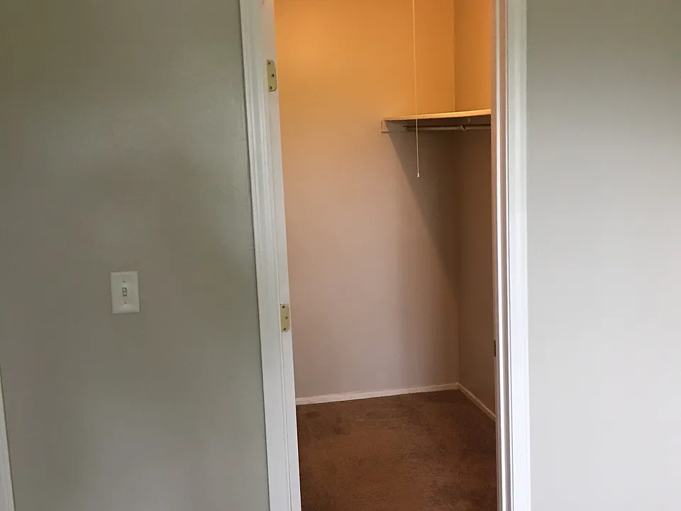 Master bedroom closet