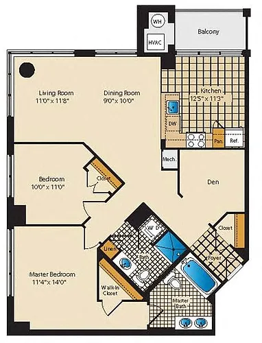 Floor plan Roma
