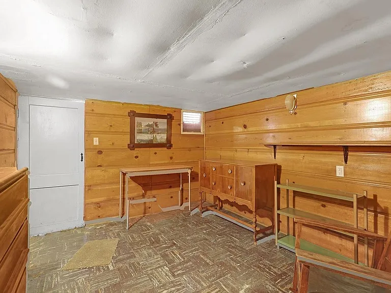 Basement storage (first room)