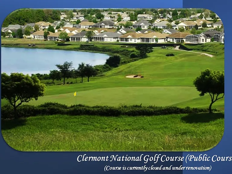 Adjoins Clermont National Golf Course