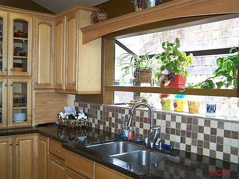 Kitchen Sink with garden window