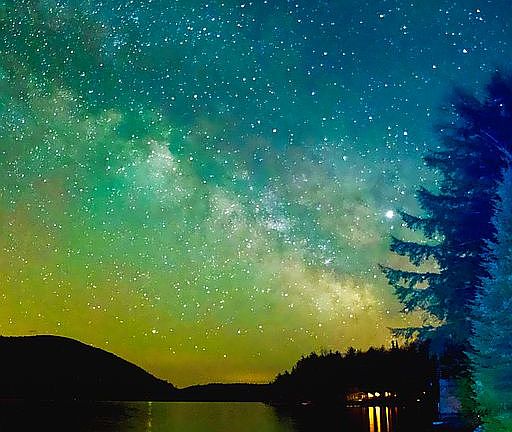 Milky Way (view from dock)