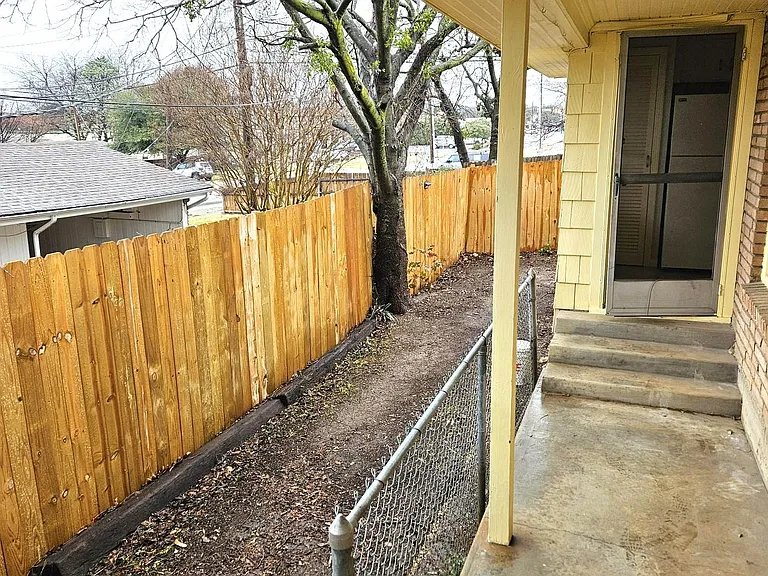 Private Fenced Backyard