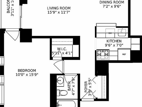 2nd image of 270 W 17th St APT 16H