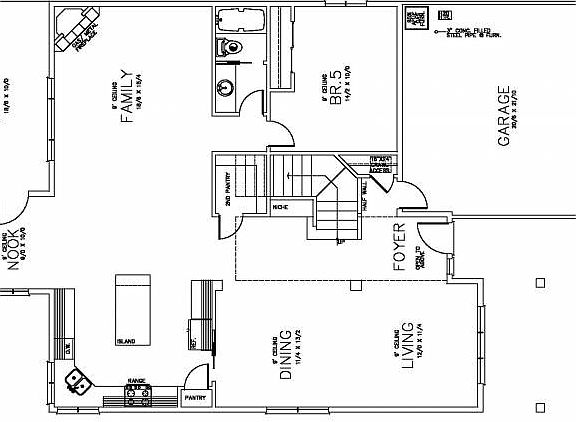 Floor Plan-Main Level