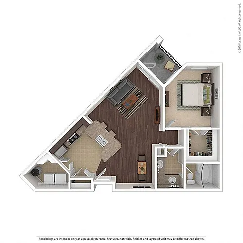 Floor plan A1C