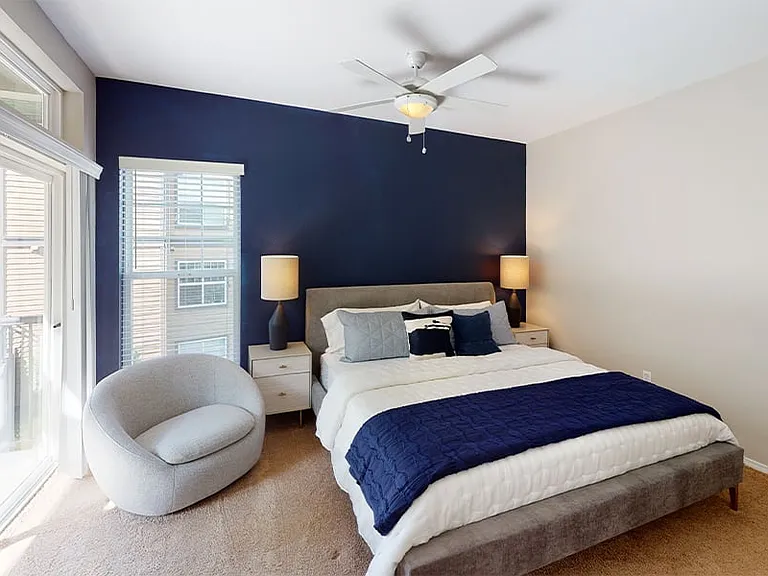 Ceiling fans in bedrooms for extra comfort