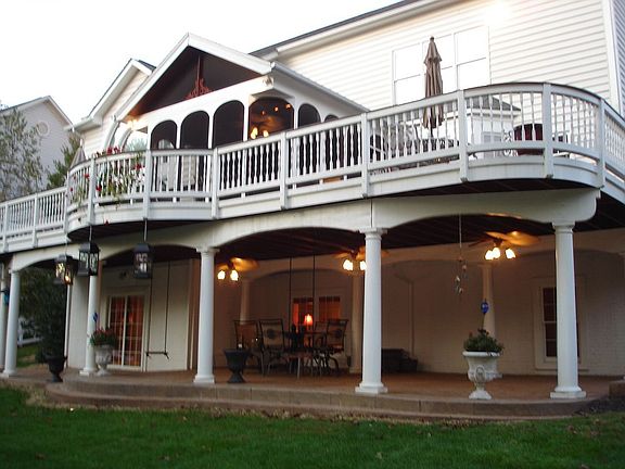 Rear of home