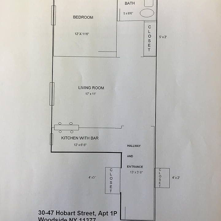 1st image of 30-47 Hobart St #1P
