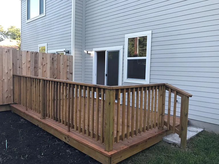 Back deck
