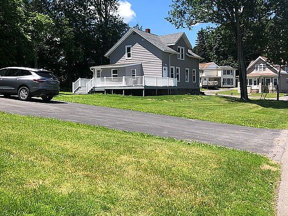 Driveway and back and side 