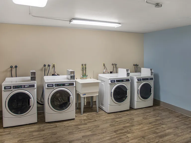 Valley View In-Building Laundry Service Area