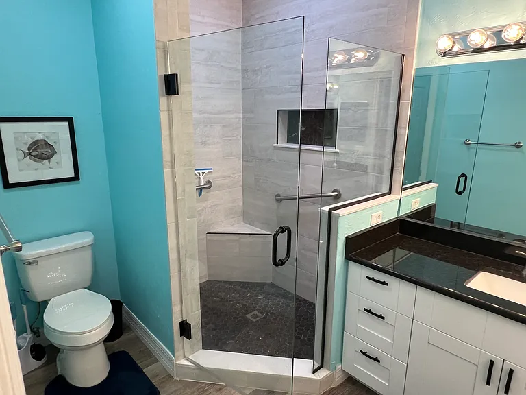 Master Bathroom and shower
