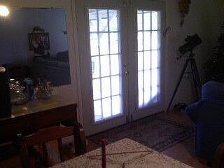 French door to patio