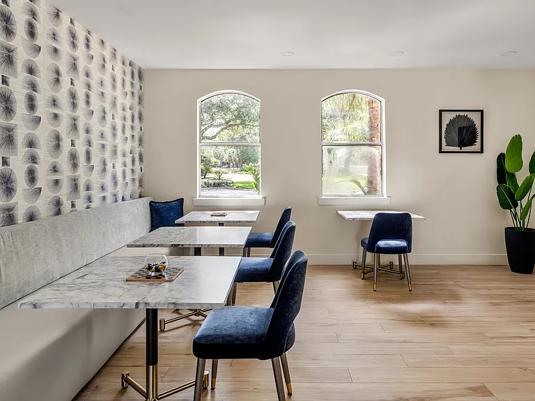 Stay connected with high-speed internet and quiet spaces.