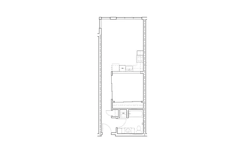 Floor plan 1 Bed/1 Bath-C10