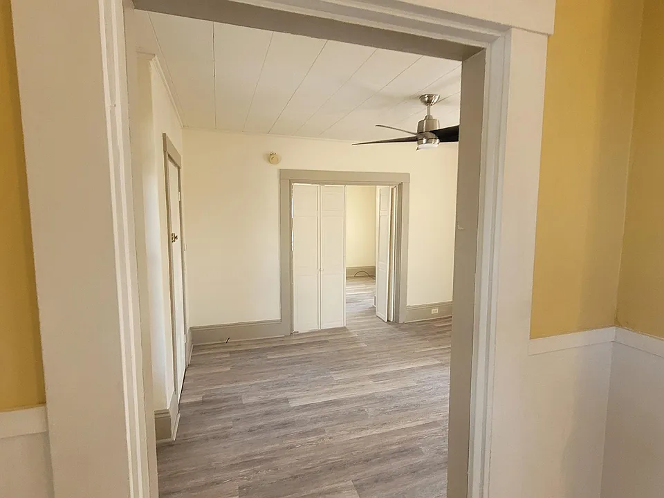 from kitchen- looking into LR towards BR