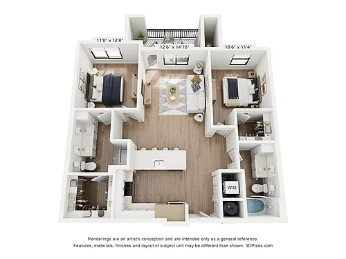 Floor plan B1