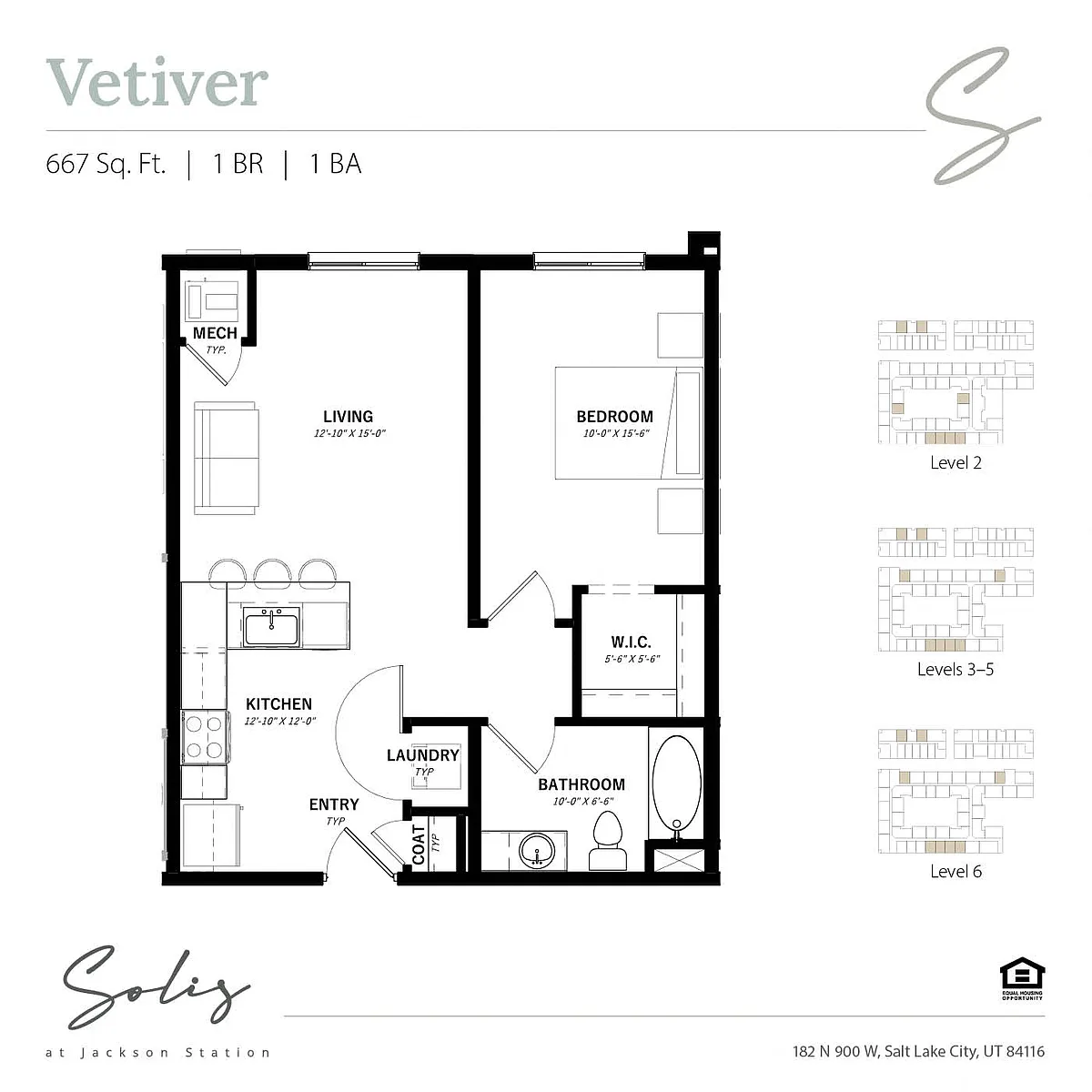 Floor plan Vetiver