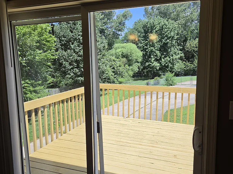 Sliding Doors to the Deck