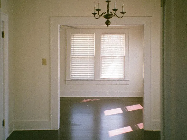 View of Dining Room and Living Room