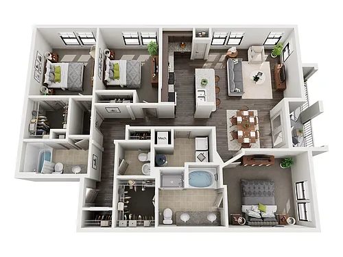 Floor plan C1