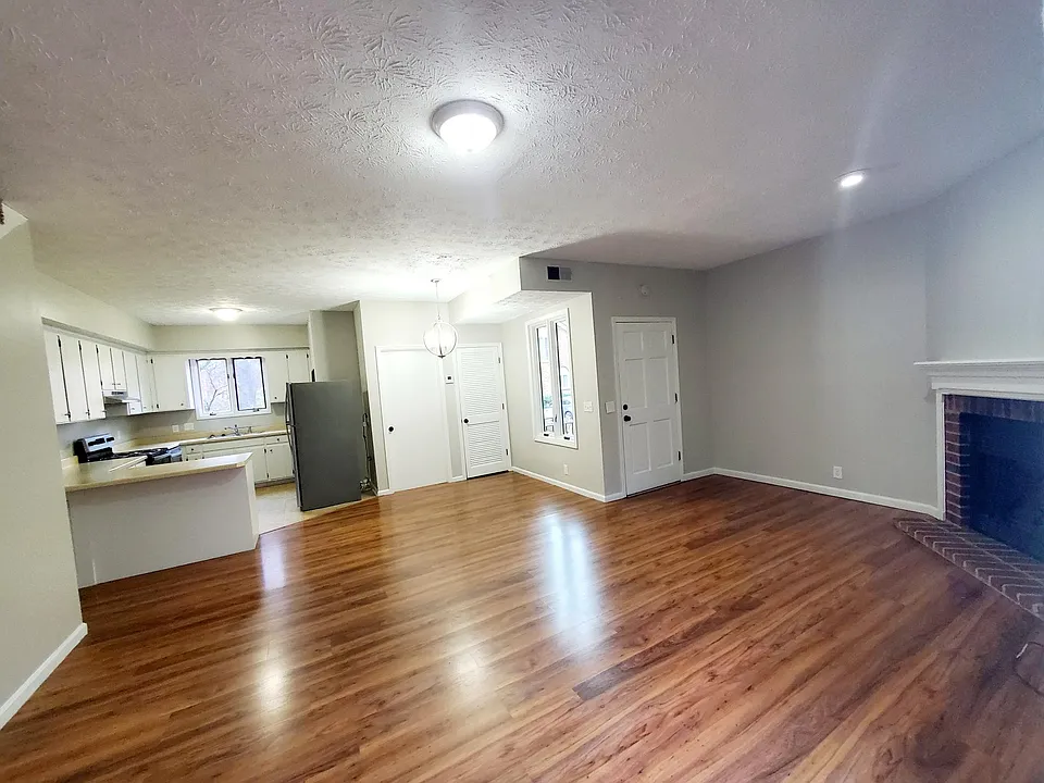 View of Living room from Porch entrance