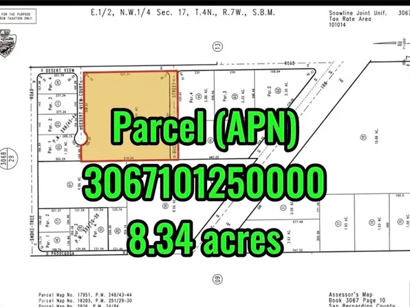 0 Desert View Rd, Pinon Hills, CA 92372