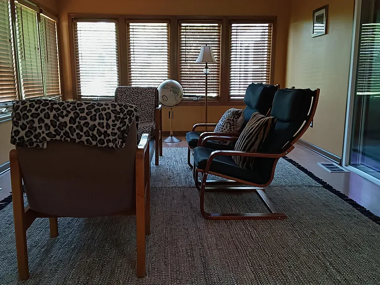 Sunroom up close view