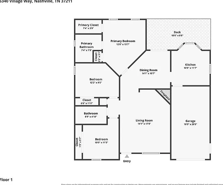 3 bed, 2.0 bath, 1409 sqft, $2,065 — Photo 2