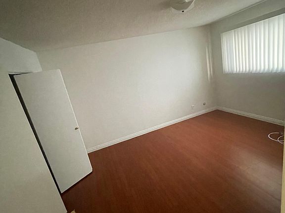 1 bedroom with walk-in closet.