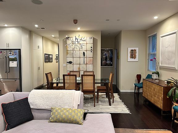 Dining area & hall to powder room